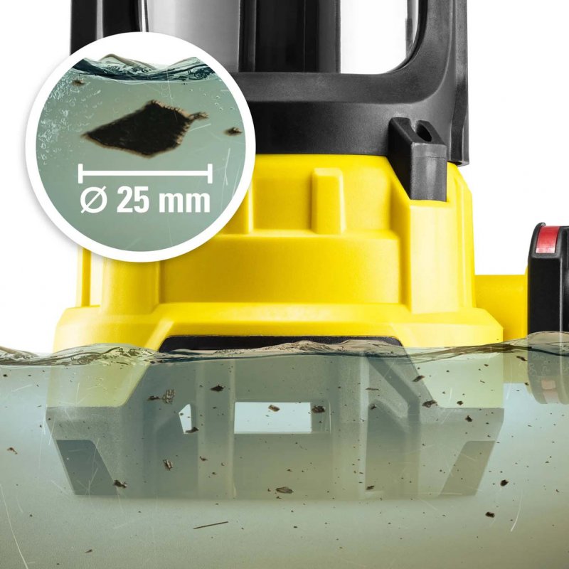 Pompa submersibila de drenaj pentru apa murdara 1100W, 20000 L/h, TROTEC TWP 11000 ES