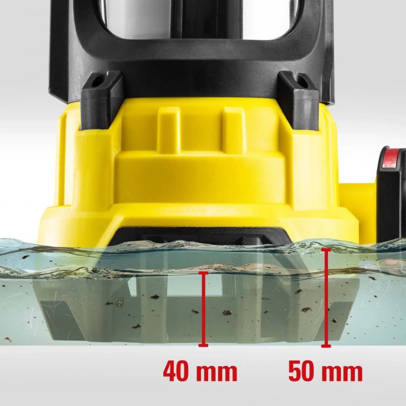 Pompa submersibila de drenaj pentru apa murdara 1100W, 20000 L/h, TROTEC TWP 11000 ES