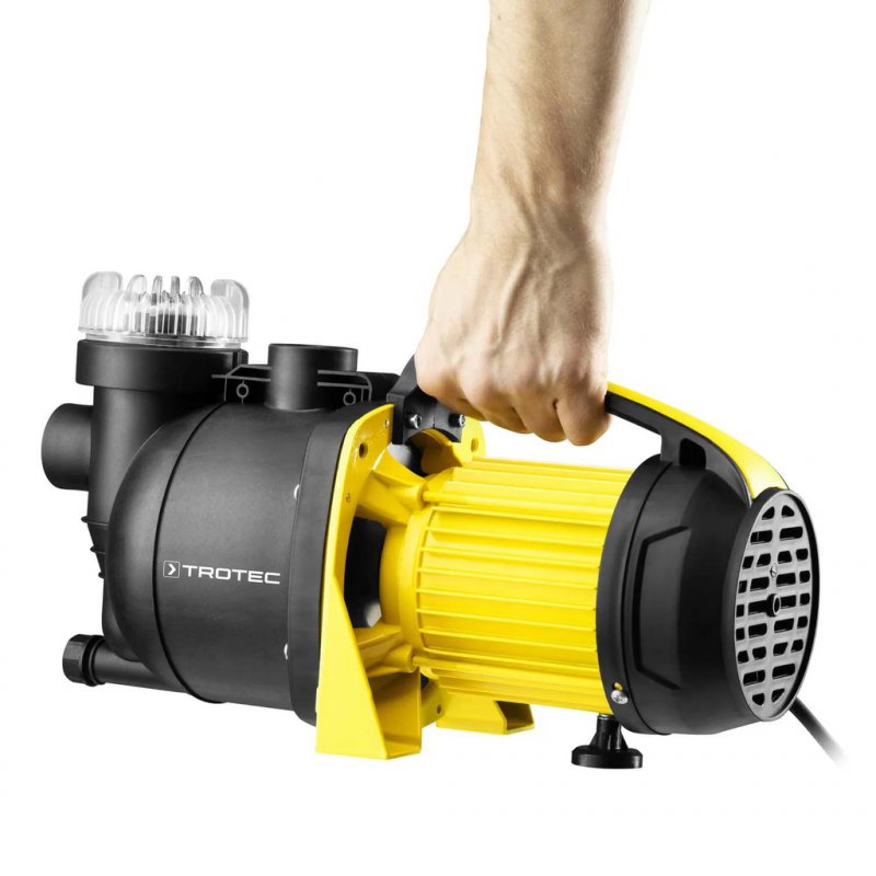 Pompa de suprafata cu filtru, 1000W, 3300 l/h, TROTEC TGP 1005 E