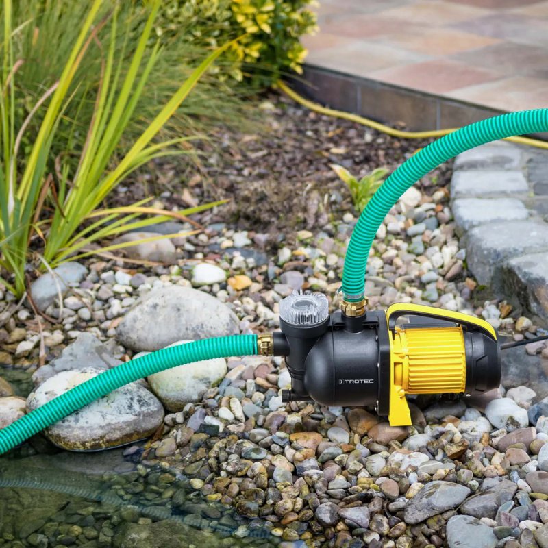 Pompa de suprafata cu filtru, 1000W, 3300 l/h, TROTEC TGP 1005 E