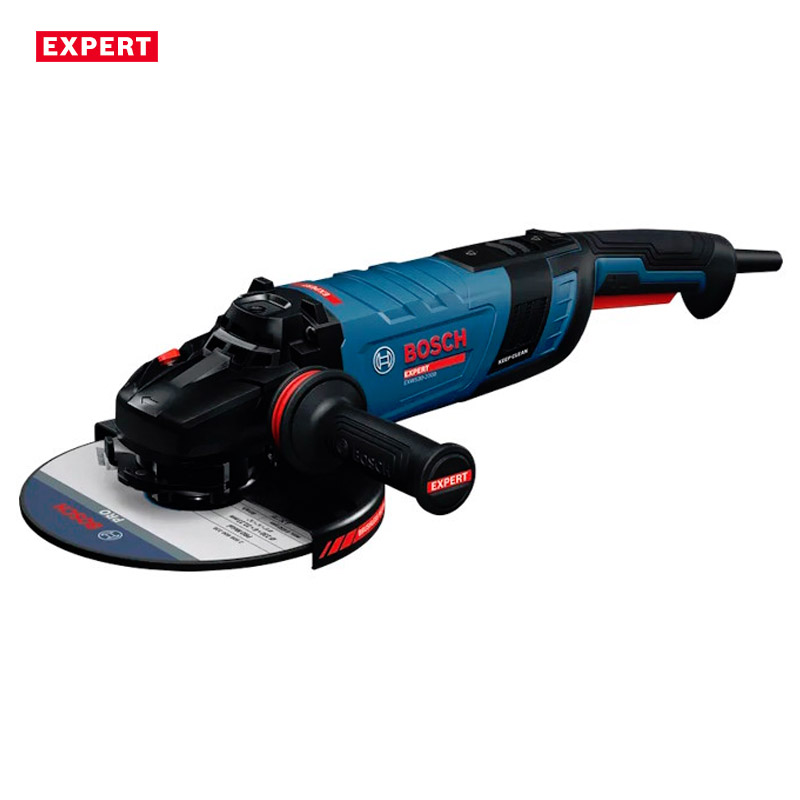 Polizor unghiular 2800 W BOSCH Profesional EXPERT, motor fara perii, 230 mm, tip EXWS 30-230PB EXPERT (cu sistem PROtection switch tip „dead man” intergrat)