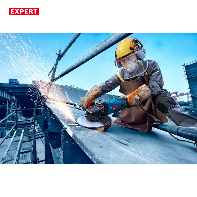 Polizor unghiular 2800 W BOSCH Profesional EXPERT, motor fara perii, 230 mm, tip EXWS 30-230PB EXPERT (cu sistem PROtection switch tip „dead man” intergrat)