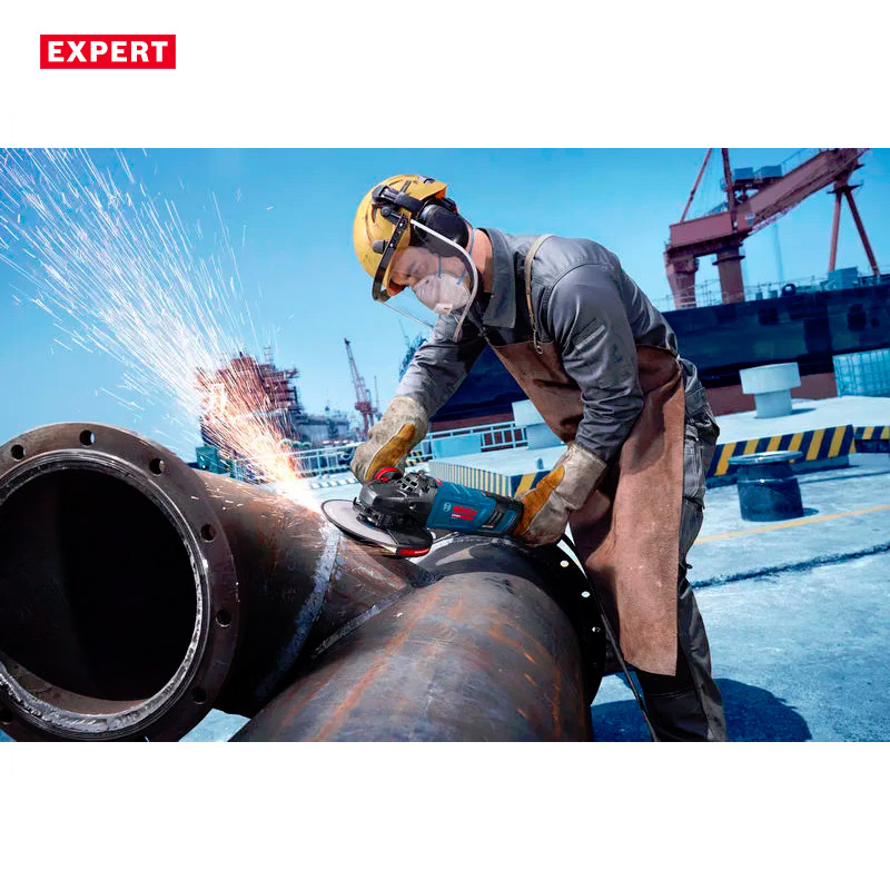 Polizor unghiular 2800 W BOSCH Profesional EXPERT, motor fara perii, 230 mm, tip EXWS 30-230PB EXPERT (cu sistem PROtection switch tip „dead man” intergrat)