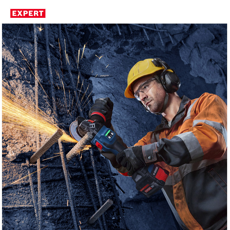 Polizor unghiular cu acumulatori 18V BOSCH BITURBO Profesional EXPERT L-BOXX, 125 mm X-LOCK, tip EXWS 18V-15S EXPERT SOLO