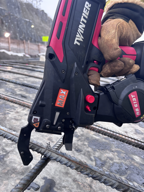 Masina de legat fier-beton MAX, 32 - 61mm, tip RB613T