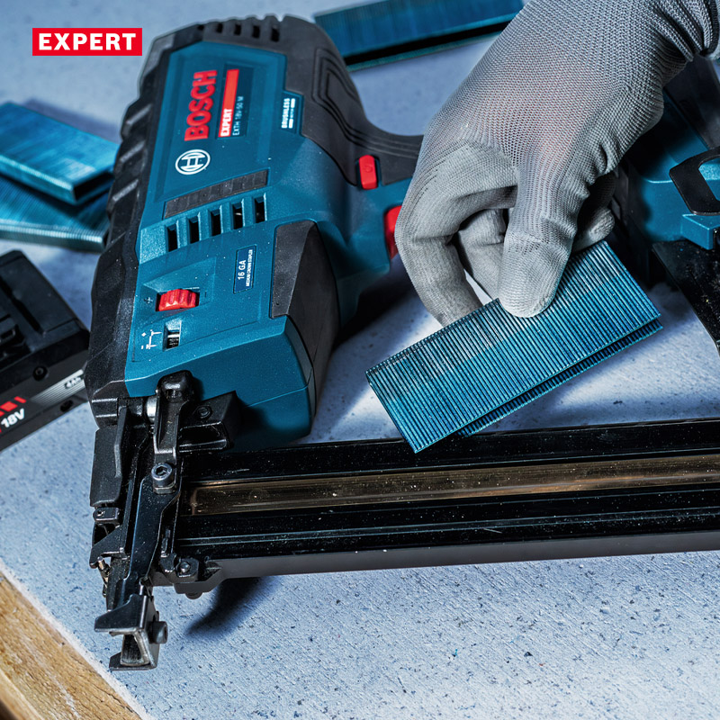 Pistol pentru capse 18V Li-ion Bosch EXPERT, capse 20-50 mm, L-BOXX, tip EXTH 18V-50 M EXPERT SOLO