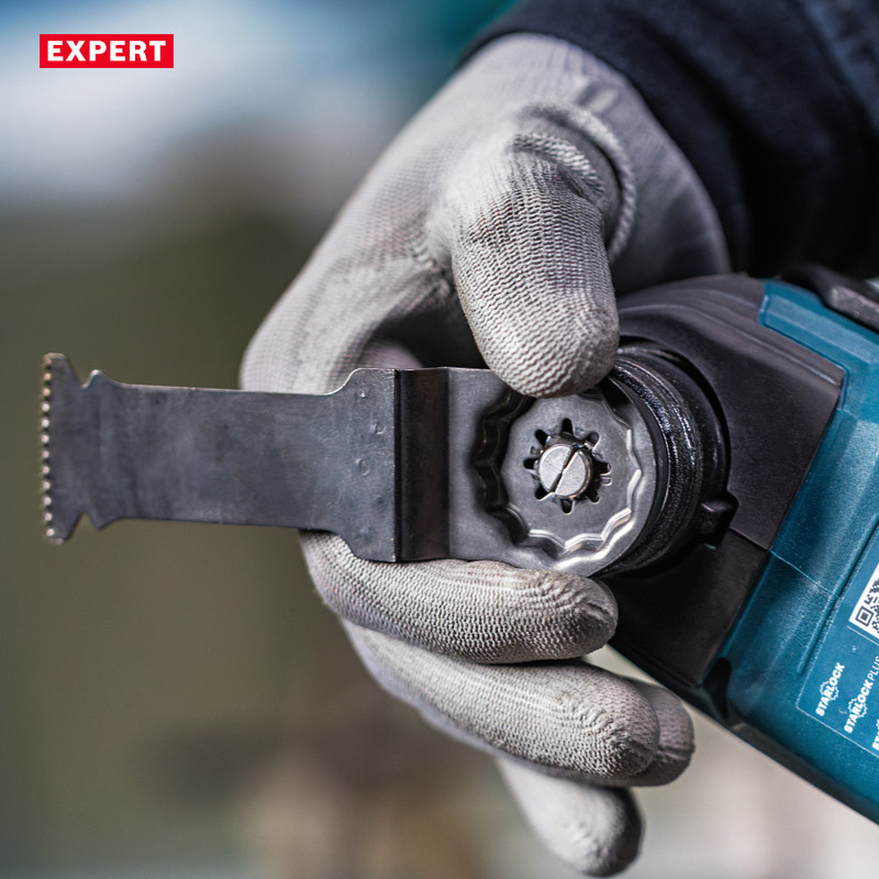 Multicutter profesional (masina multifunctionala) 18V Li-Ion Bosch EXPERT STARLOCK MAX/PLUS, 6 viteze, L-BOXX, SOLO, tip EXOP 18V-40 EXPERT