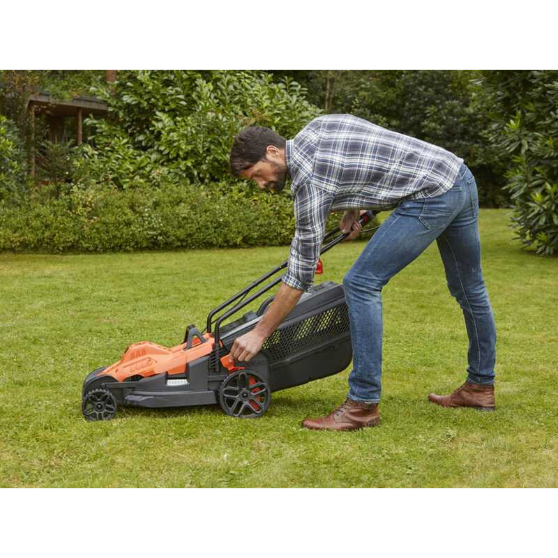 Masina electrica de tuns iarba Black&Decker, 1800W, 42 cm, tip BEMW481ES-QS