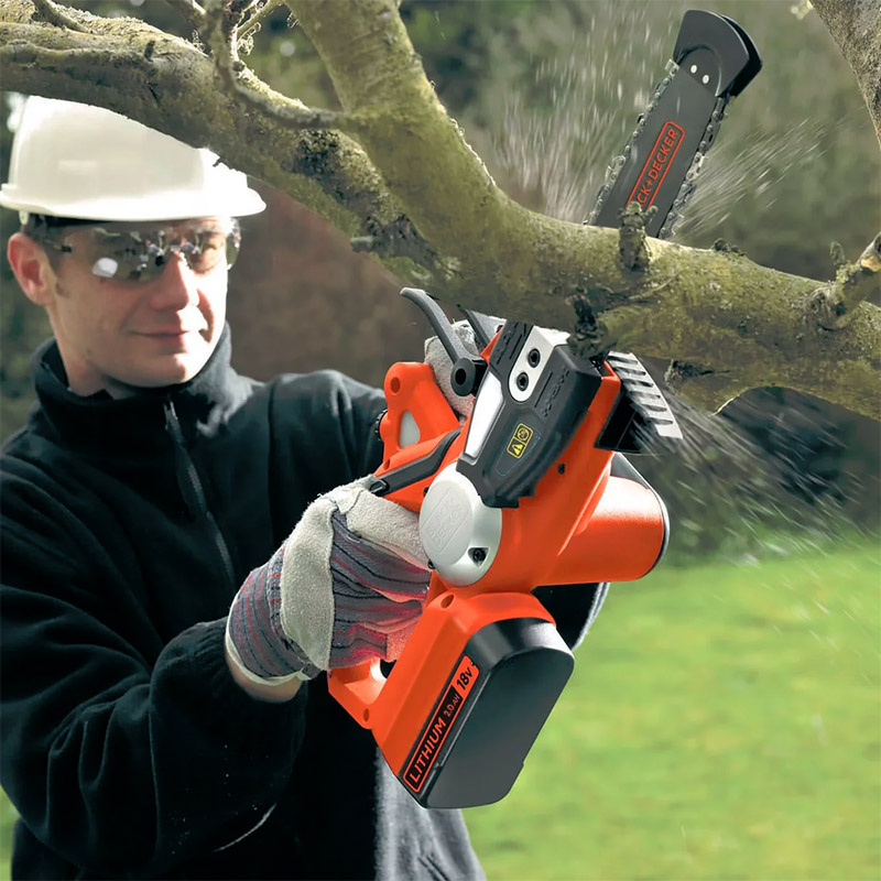 Fierastrau cu acumulatori Black&Decker, 18V Li-Ion 1x 2.0Ah, lama 25 cm, tip GKC1820L20-QW