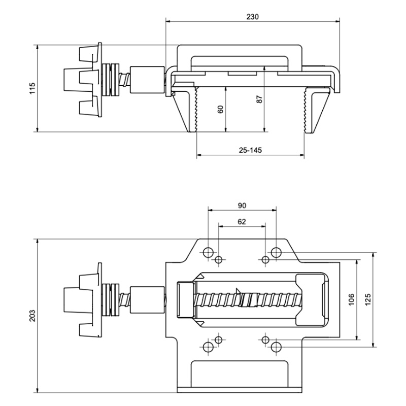 Kit fixare ENAR pentru vibratoare externe de cofraje
