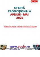 MAKITA Oferta speciala Aprilie - Mai 2022 - Masini pentru constructii