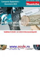 MAKITA Masini de gradina cu motor electric Toamna 2023
