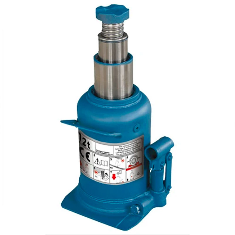 Cric hidraulic butelie BigRed, 12 T, 235–500 mm, 2 cilindri, model TH812001