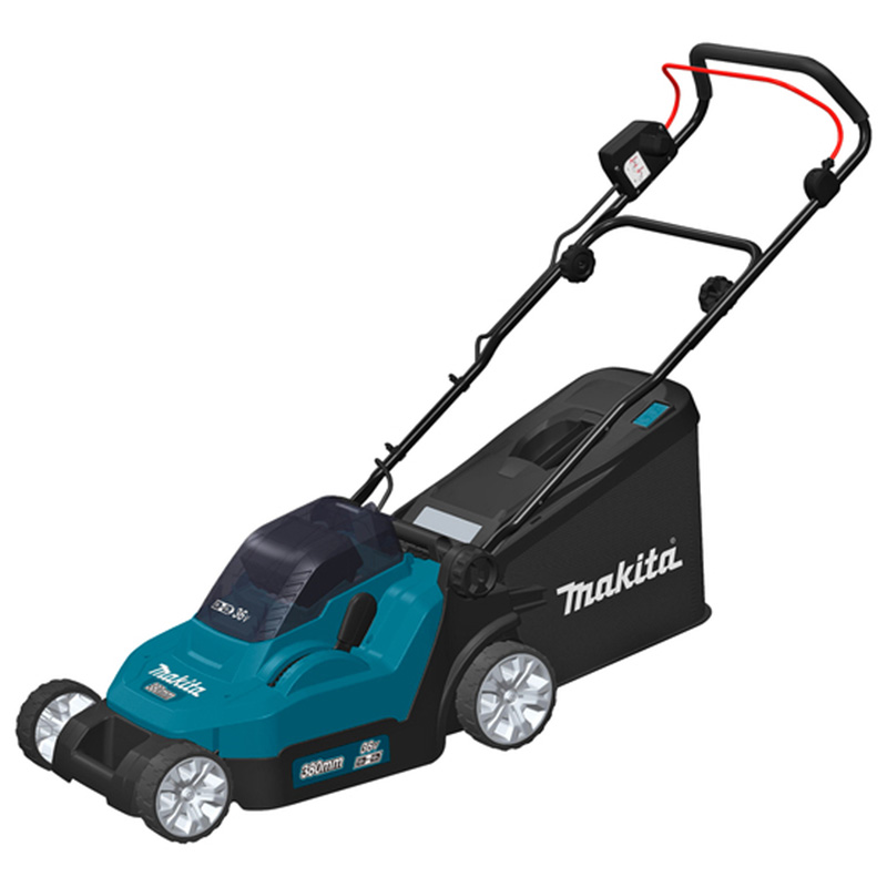 Masina de tuns iarba compatibila cu acumulatori 2x18V, 38cm, Makita, tip DLM382Z, SOLO