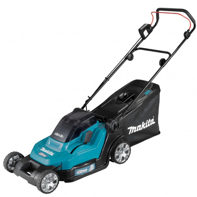 Masina de tuns iarba compatibila cu acumulatori 2x18V, 43cm, Makita, tip DLM432Z, SOLO