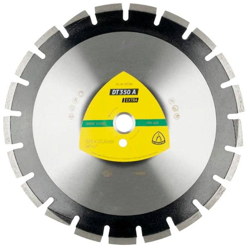 Disc diamantat DT350A Extra, pentru asfalt/gresie, 450x25.4 mm