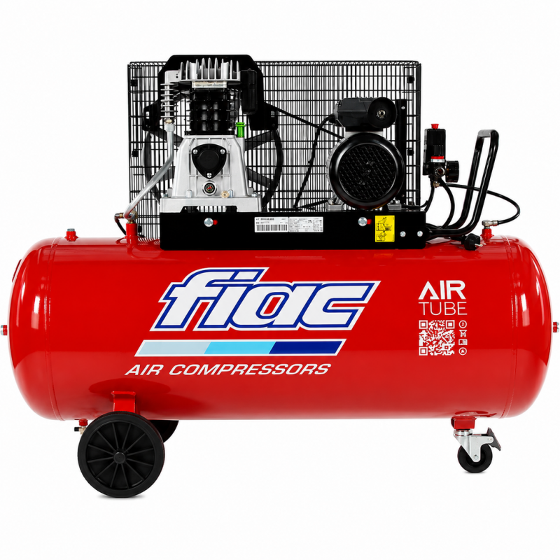 Compresor trifazat profesional, 200l, 400l/min, FIAC AB200/415TC