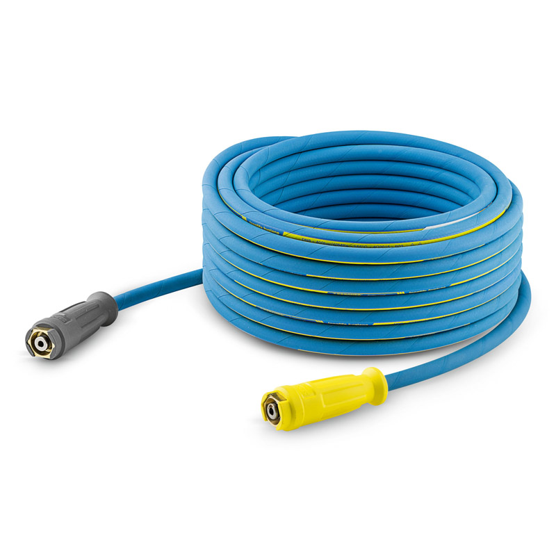 Furtun inalta presiune pentru industria alimentara Karcher, Longlife, 400 bar, 20 m, 2 x EASY!Lock