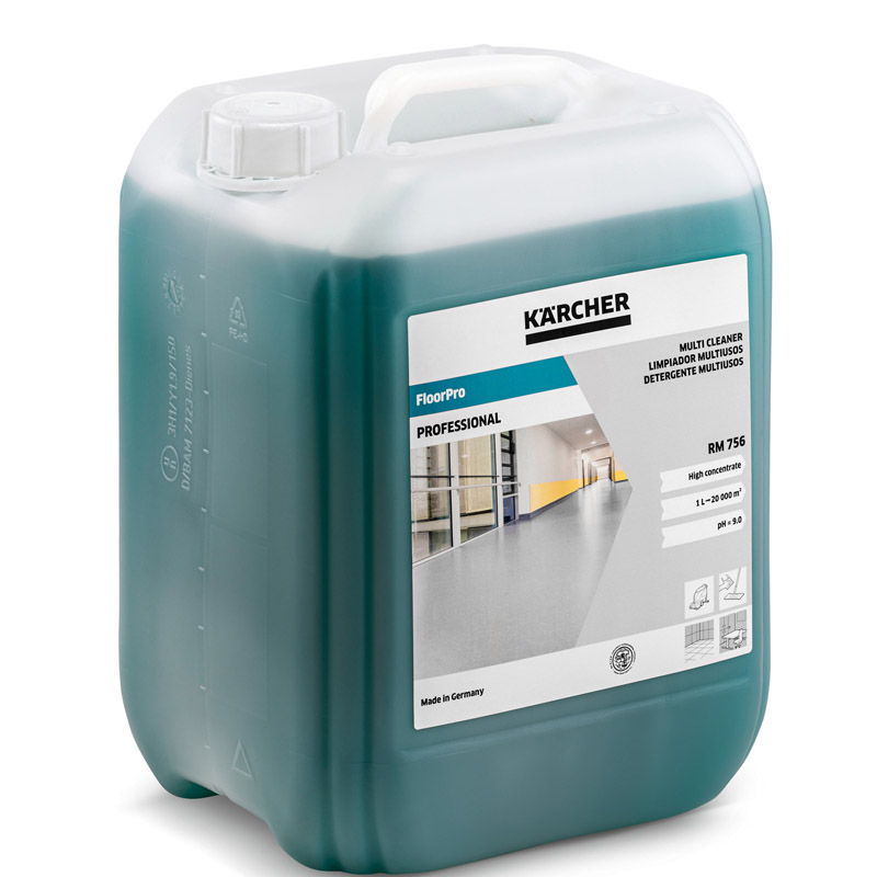 Detergent lichid FloorPro Multi pentru pardoseli, 10 L, tip RM 756