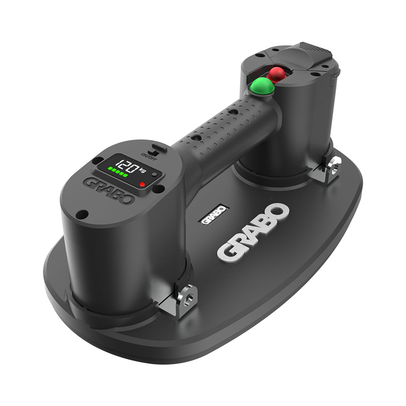 Ventuza electrica cu vacuum GRABO PRO, set 1 acumulator, 1 garnitura, geanta textila