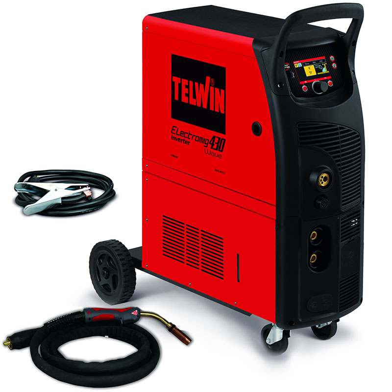 Aparat de sudura ELECTROMIG 430 WAVE AQUA, MIG/TIG/MMA