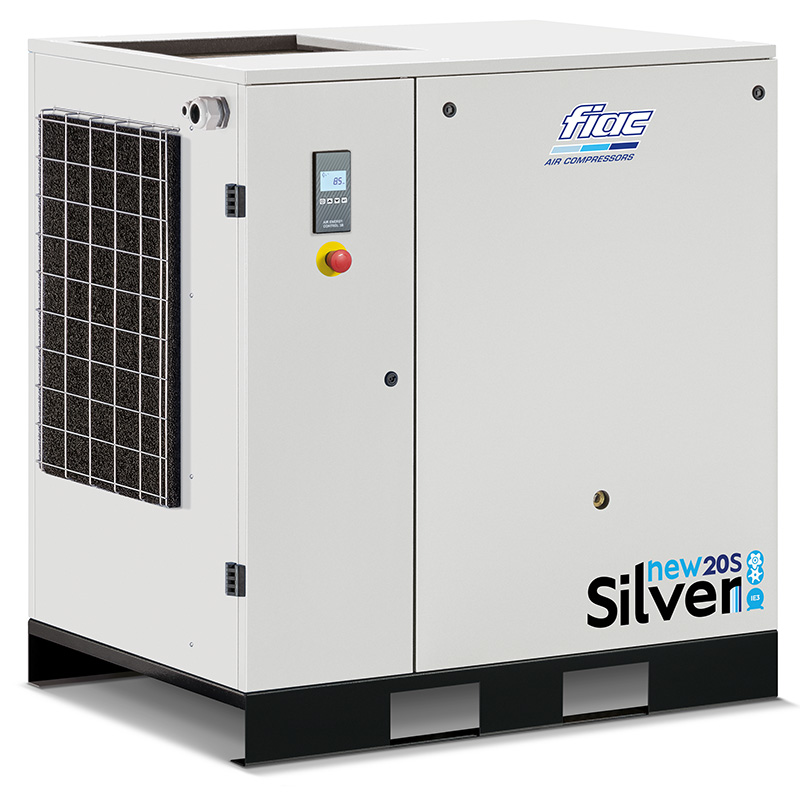 Compresor cu surub FIAC New Silver 20S, 8 bar, 20 CP, 2450 l/min
