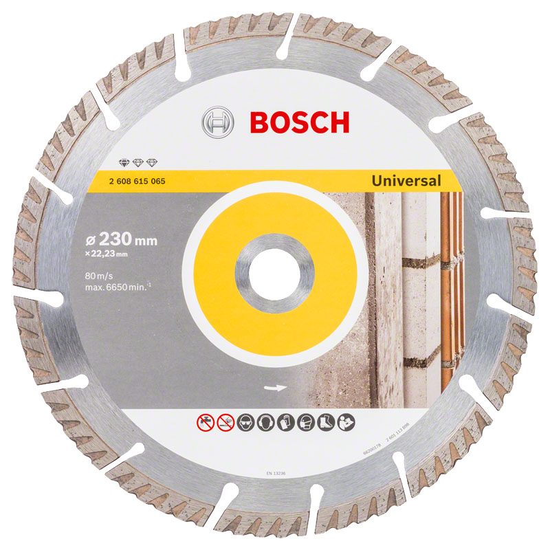 Disc diamantat Standard Universal, 230x22.23 mm