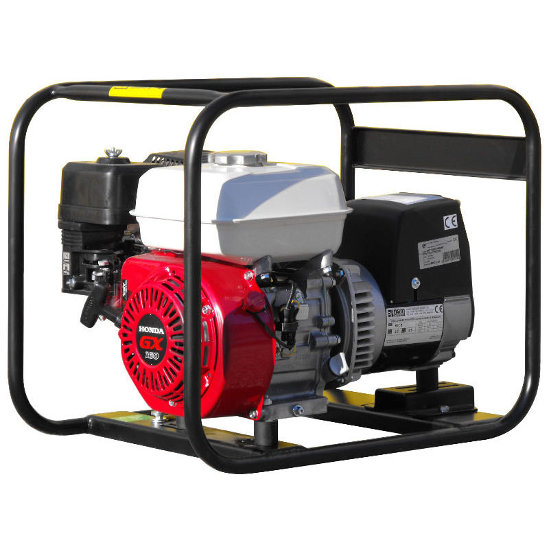 Generator de curent monofazat, 3 kW, motor Honda, tip AGT 3501 HSB SE