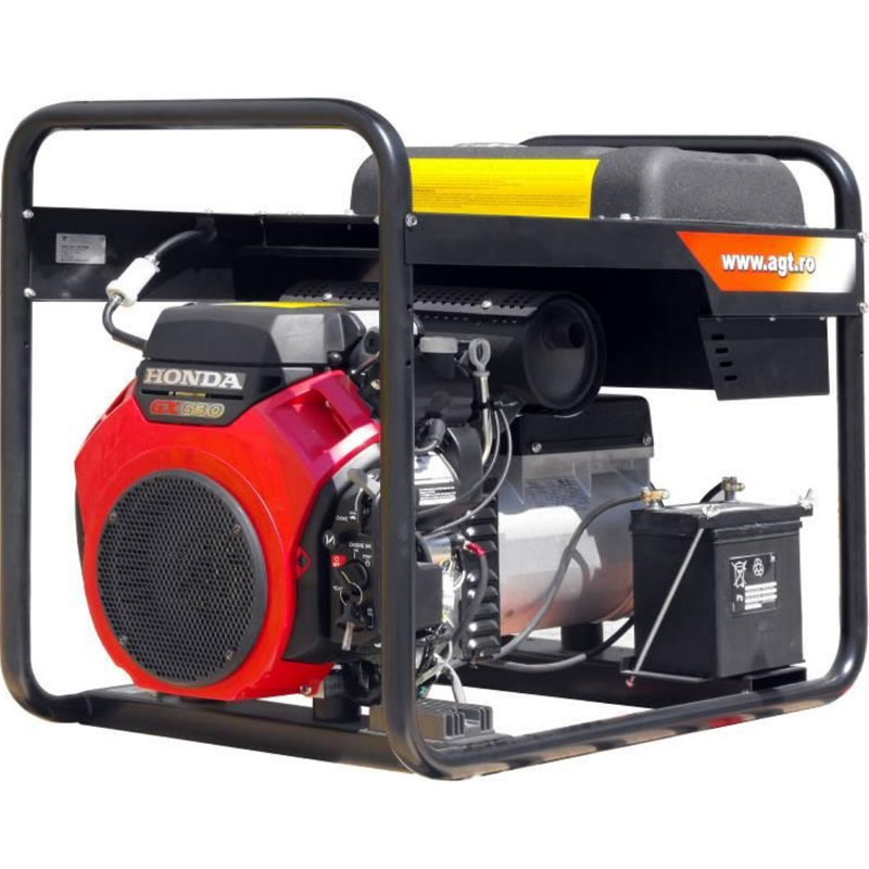 Generator de curent monofazat, pornire electrica, 11 kW, tip AGT 11501 HSBE R16