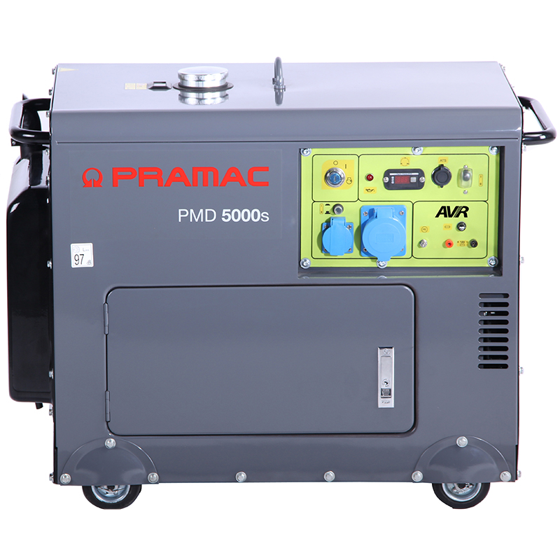 Generator de curent monofazat, diesel, pornire electrica, 5 kW, tip PMD5000s