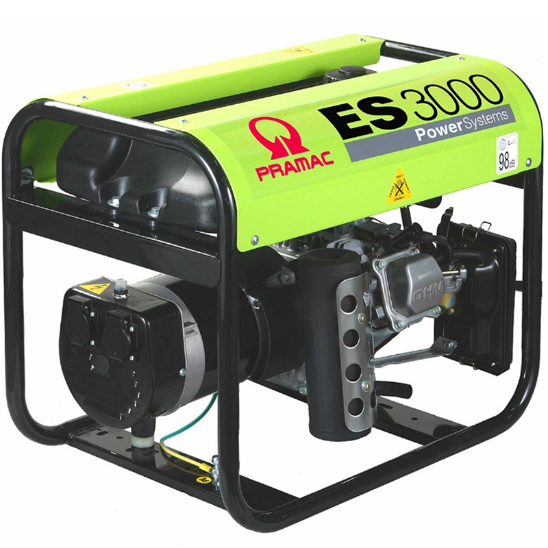 Generator de curent monofazat, 2.9 kW, motor Honda, PRAMAC ES3000