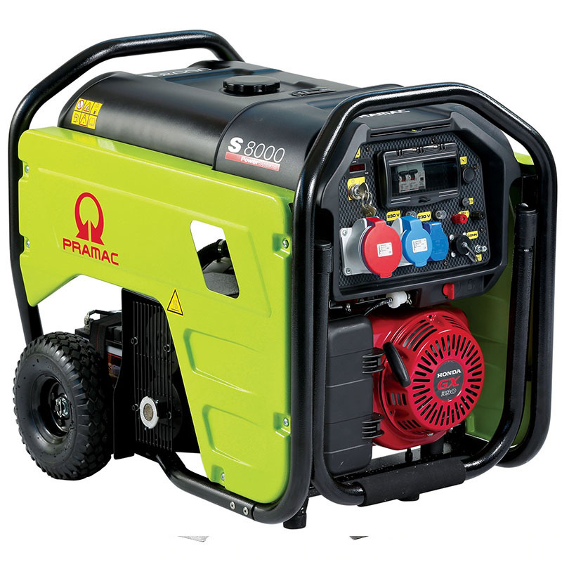 Generator trifazat benzina tip S8000T + CONN + AVR