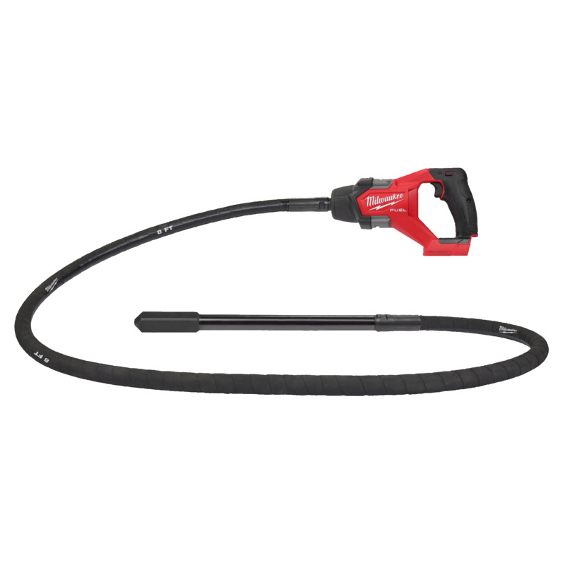  Vibrator de beton cu acumulatori Milwaukee M18FCVN24-0, 18V, SOLO, lungime lance 2.4m 