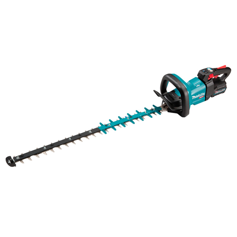 Masina/foarfeca de tuns gard viu cu acumulatori 40V Li-Ion XGT 2x 2.5 Ah, 75 cm, cu dinti asimetrici, Makita tip UH005GD201
