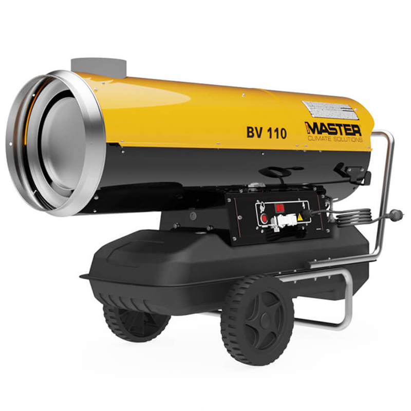 Încălzitor cu motorină MASTER BV 110 - 34kW, ardere indirecta, generator aer cald industrial