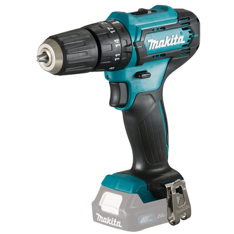 Masina de gaurit/insurubat cu percutie 12V MAKITA HP333DZ, 30 Nm, fara acumulator si incarcator