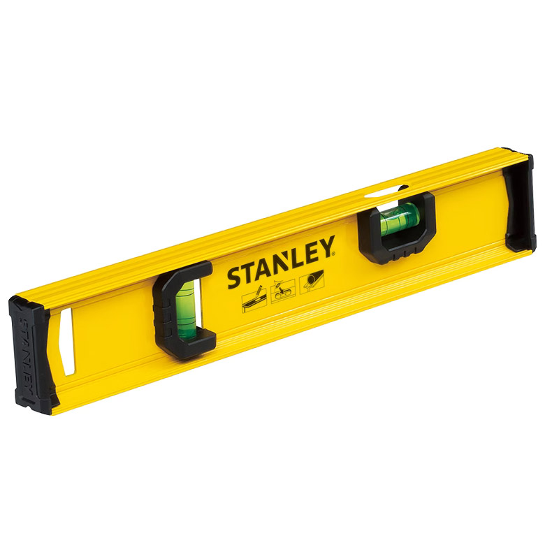 Nivela I-BEAM Level STANLEY®, 2 fiole, 30 cm