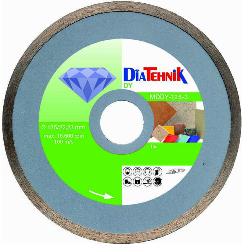 Disc diamantat DY 125x22.23x5 mm pentru ceramica