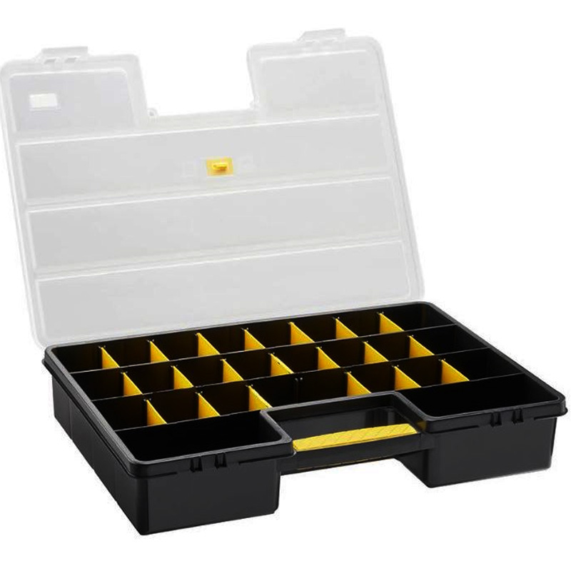 Organizator Stanley pentru piese mici, 25 compartimente, 457x330x81 mm