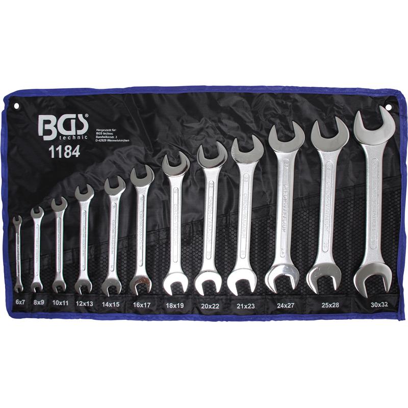 Set 12 chei duble BGS 1184 | 6 - 32 mm, forjate la cald