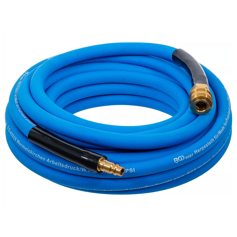 Furtun de aer comprimat BGS 10 m, 20 bar, PVC