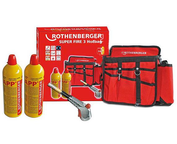 Set ROTHENBERGER HOTBAG Super Fire 3