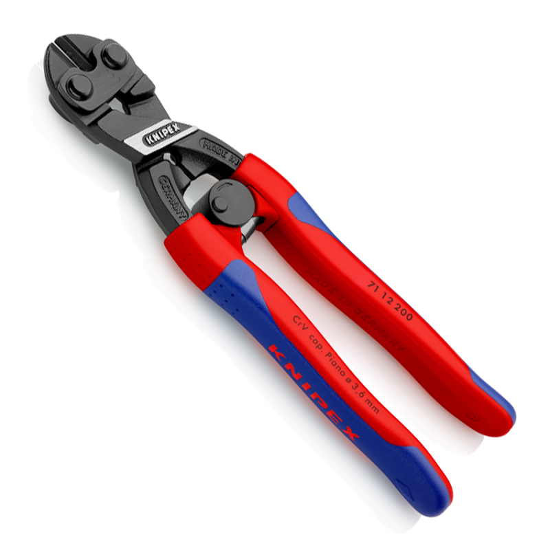 Cleste pentru taiat bolturi cu arc KNIPEX CoBolt®, Ø 6 mm, 200 mm