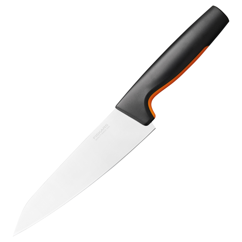 Cutitul bucatarului mediu, Fiskars, Functional Form, lama inoxidabila, 16.9 cm