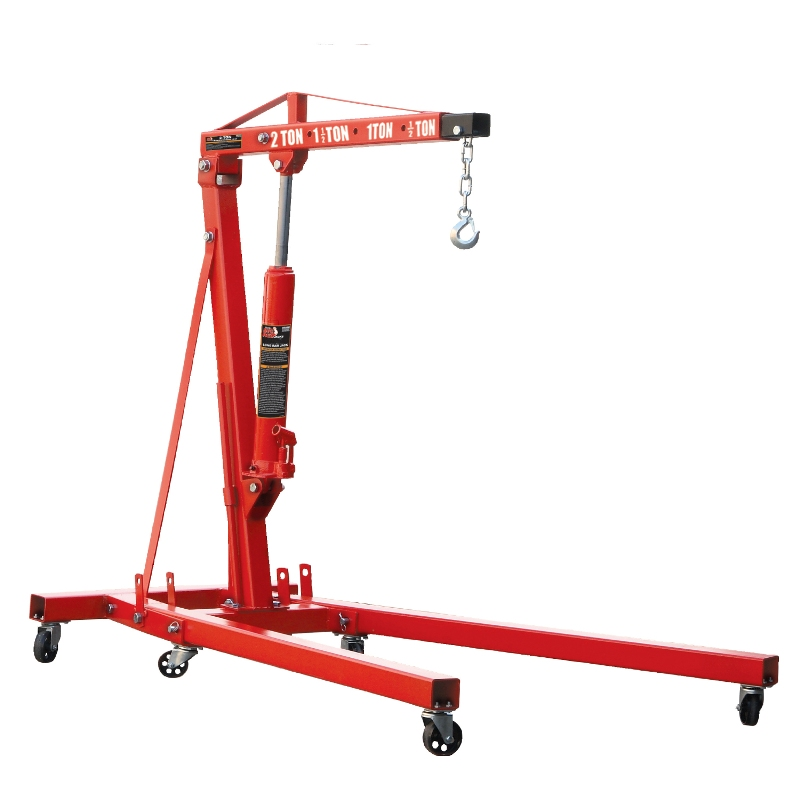 Macara-girafa hidraulica profesionala pliabila 2t, Big Red