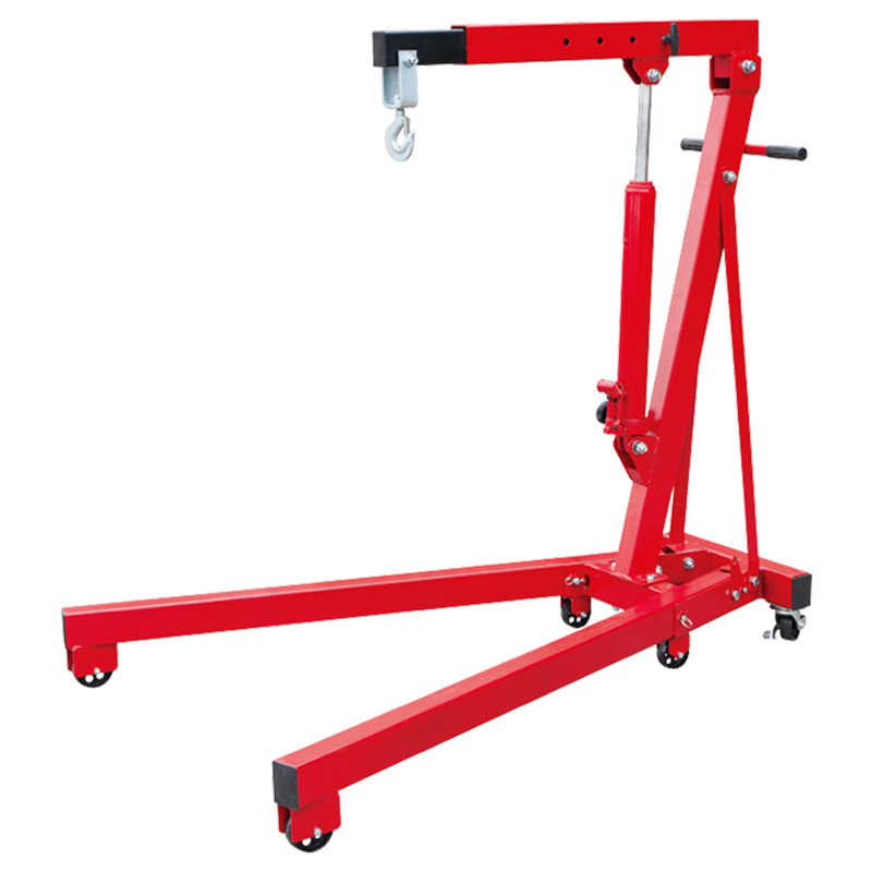 Macara-girafa hidraulica profesionala pliabila 1t, Big Red