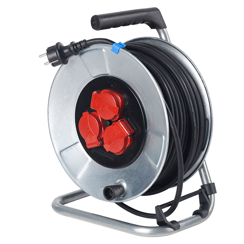 Derulator 3 prize, 3x2.5 / 25m, 3500W, Topelectro