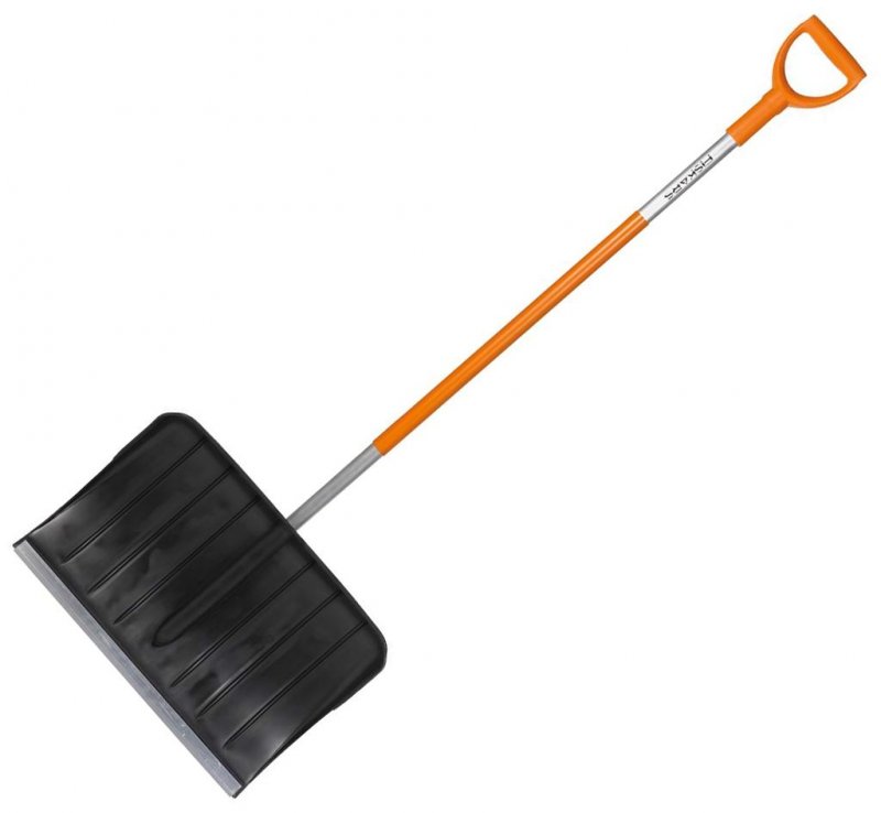 Lopată pentru zapadă FISKARS SnowXpert Pusher, neagră