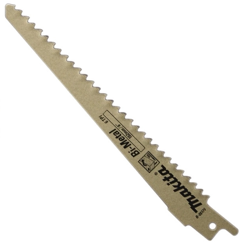 Set 5 panze pentru fierastraie sabie, pentru lemn si metal, 152 mm, Makita B-05175, set 5 buc