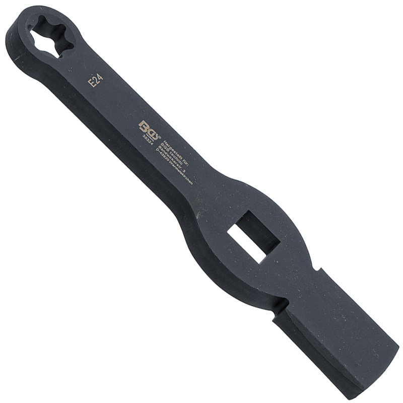 Cheie inelara de soc (impact) E24, pentru Torx